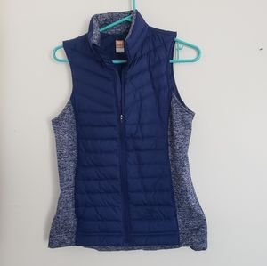 Lucy Women’s navy blue puffer vest
